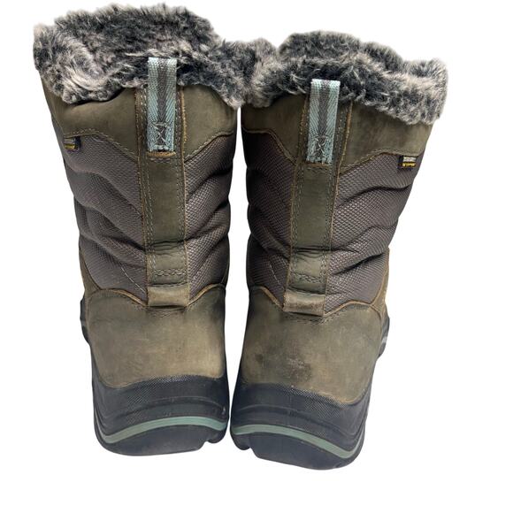 Keen Durand Polar Women's Waterproof Tall Winter Boots Olive 11 - Picture 10 of 10